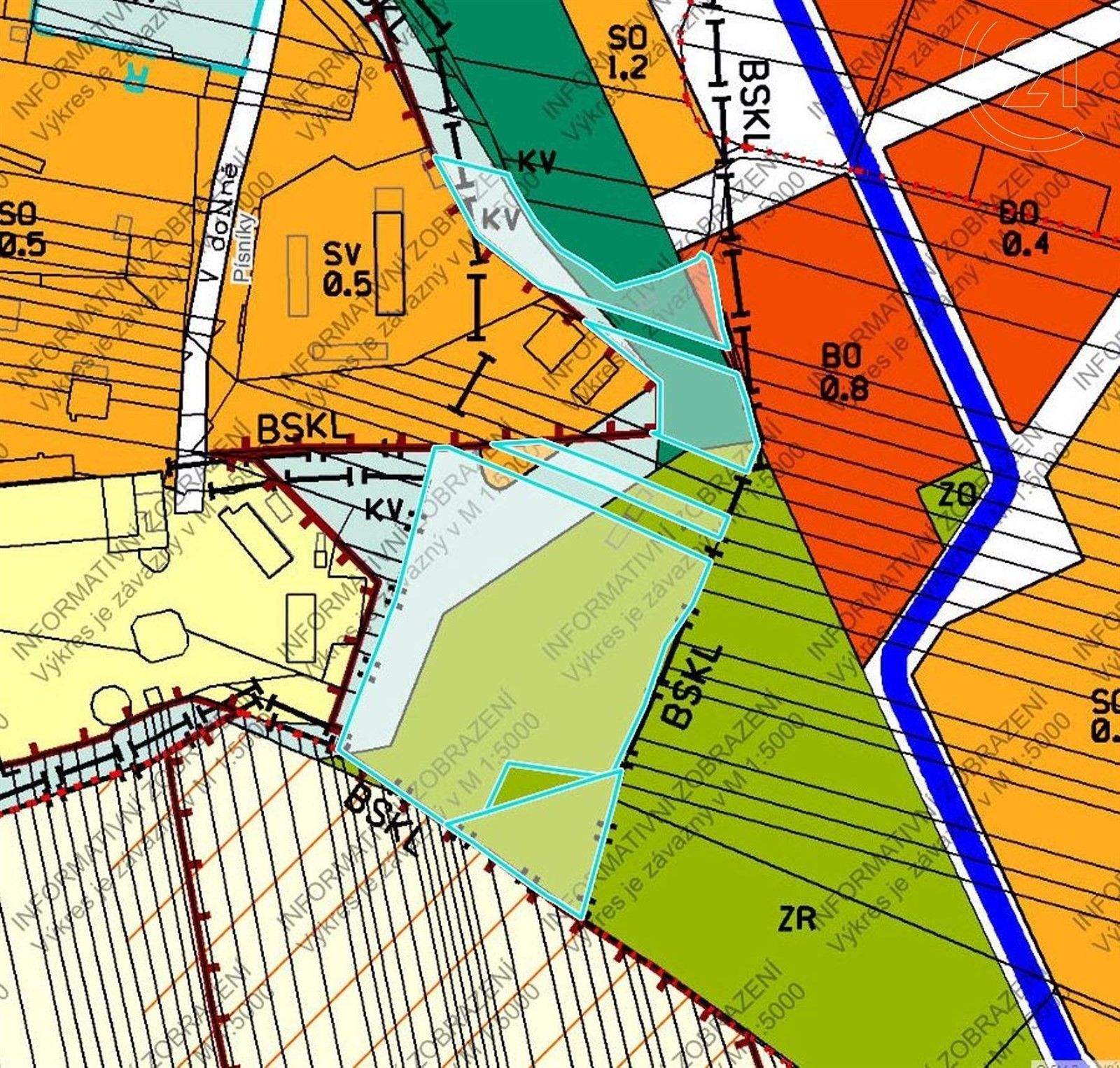 Prodej komerční pozemek - Holásky, Brno