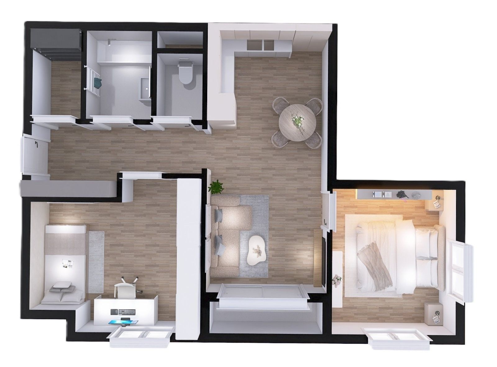 Byt 3+kk · 62 m² · Ruprechtická 223, Liberec I-Staré Město - 4