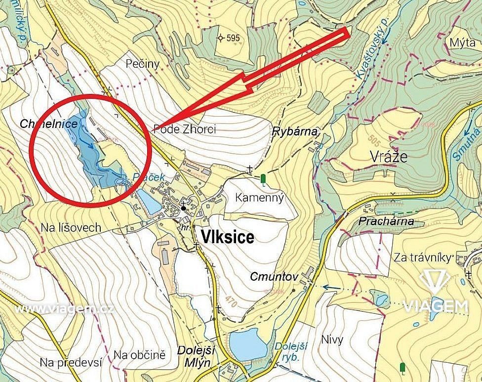 Zemědělský pozemek · Vlksice, okres Písek, Jihočeský kraj - 3