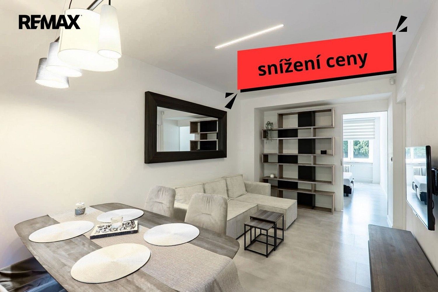 Prodej byt 2+kk - Jabloňová, Praha 10 - Záběhlice, 52 m² - 2
