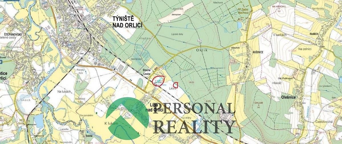 Pozemek pro bydlení · Lípa nad Orlicí, okres Rychnov nad Kněžnou, Královéhradecký kraj - 3