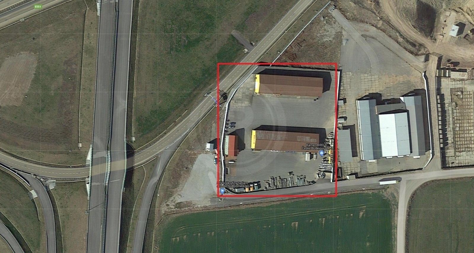 Sklady, Hůry, 6 850 m² - 2