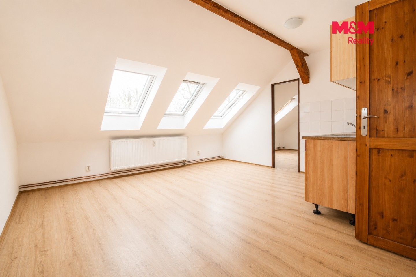 Pronájem byt 1+1 - Československé armády, Cvikov, 43 m² - 5