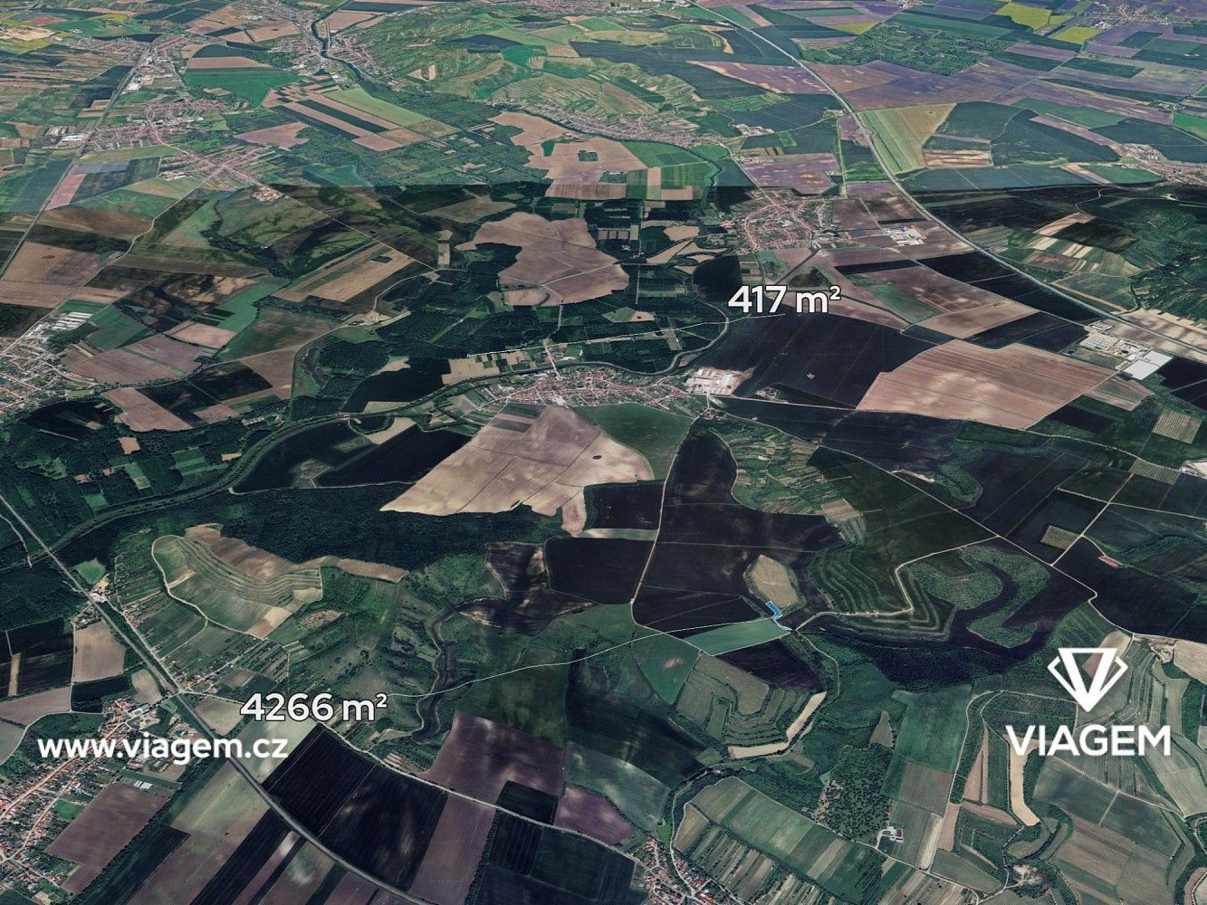 Zemědělské pozemky, Uherčice, okres Břeclav, Jihomoravský kraj