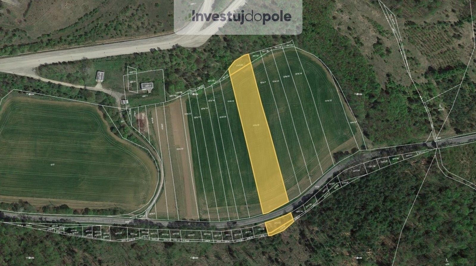 Zemědělské pozemky, Mokrá-Horákov, 3 095 m²