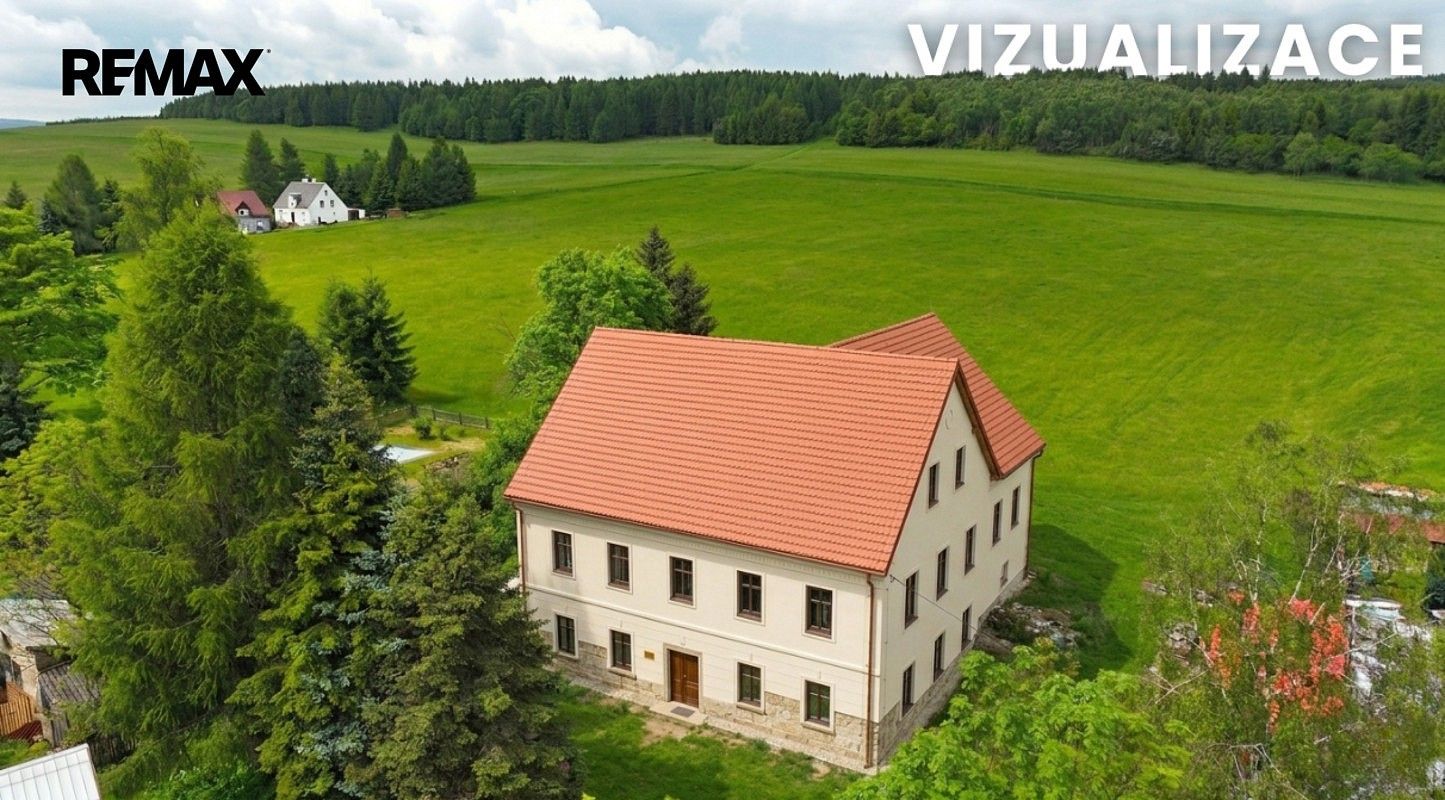 Rodinné domy, Vejprtská, Kovářská, okres Chomutov, 590 m² - 1