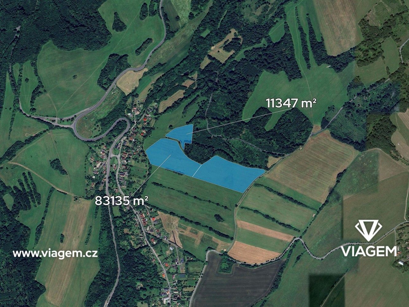 Prodej zemědělský pozemek - Lipina, okres Olomouc, Olomoucký kraj - 2
