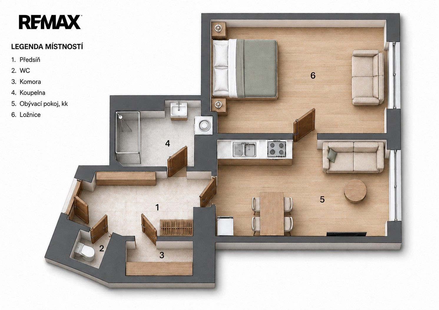 Byt 2+kk · 49 m² · Žitná 606, Praha Nové Město - 4