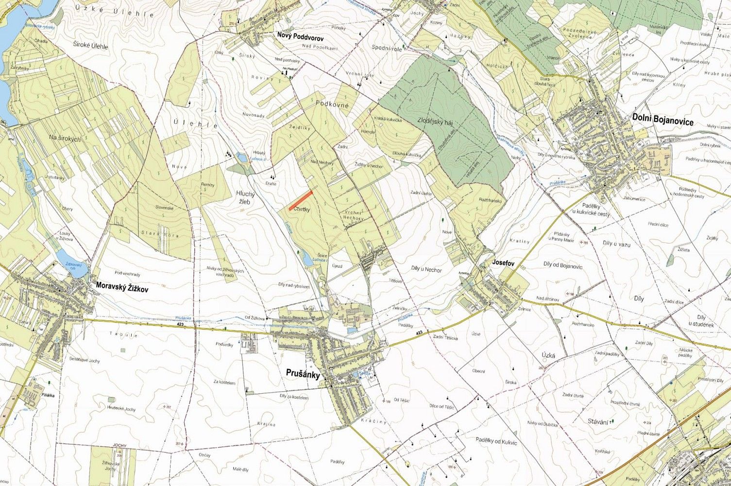 Zemědělské pozemky, Prušánky, okres Hodonín, Jihomoravský kraj - 2