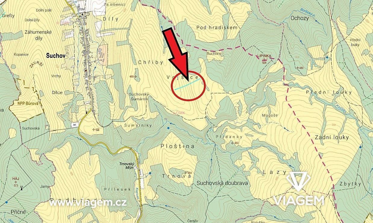 Zemědělský pozemek · Suchov, okres Hodonín, Jihomoravský kraj - 3