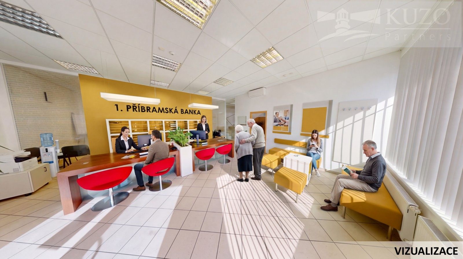 Pronájem obchodní prostory - Fibichova, Příbram, 439 m²