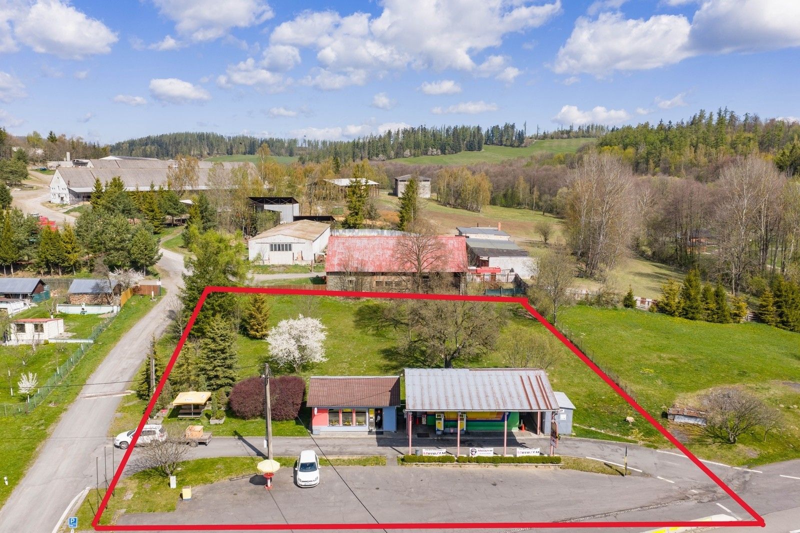 Pozemky pro bydlení, Václavov u Bruntálu, 3 285 m² - 1
