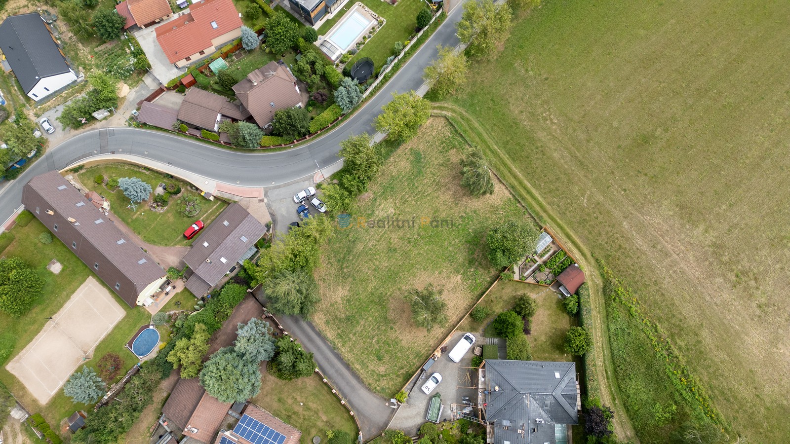 Pozemek pro bydlení · 1 493 m² · Velké Popovice - 3