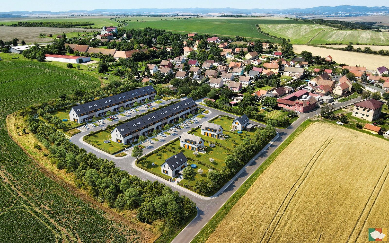 Komerční pozemky, Čeradice, okres Louny - 1