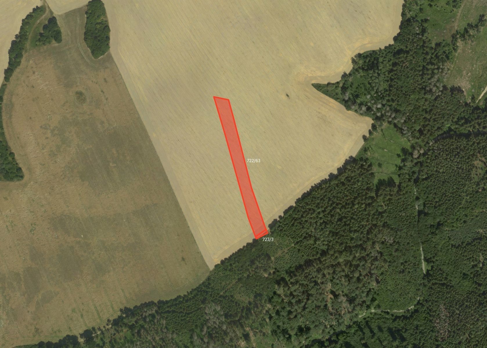 Prodej zemědělský pozemek - Újezd u Boskovic