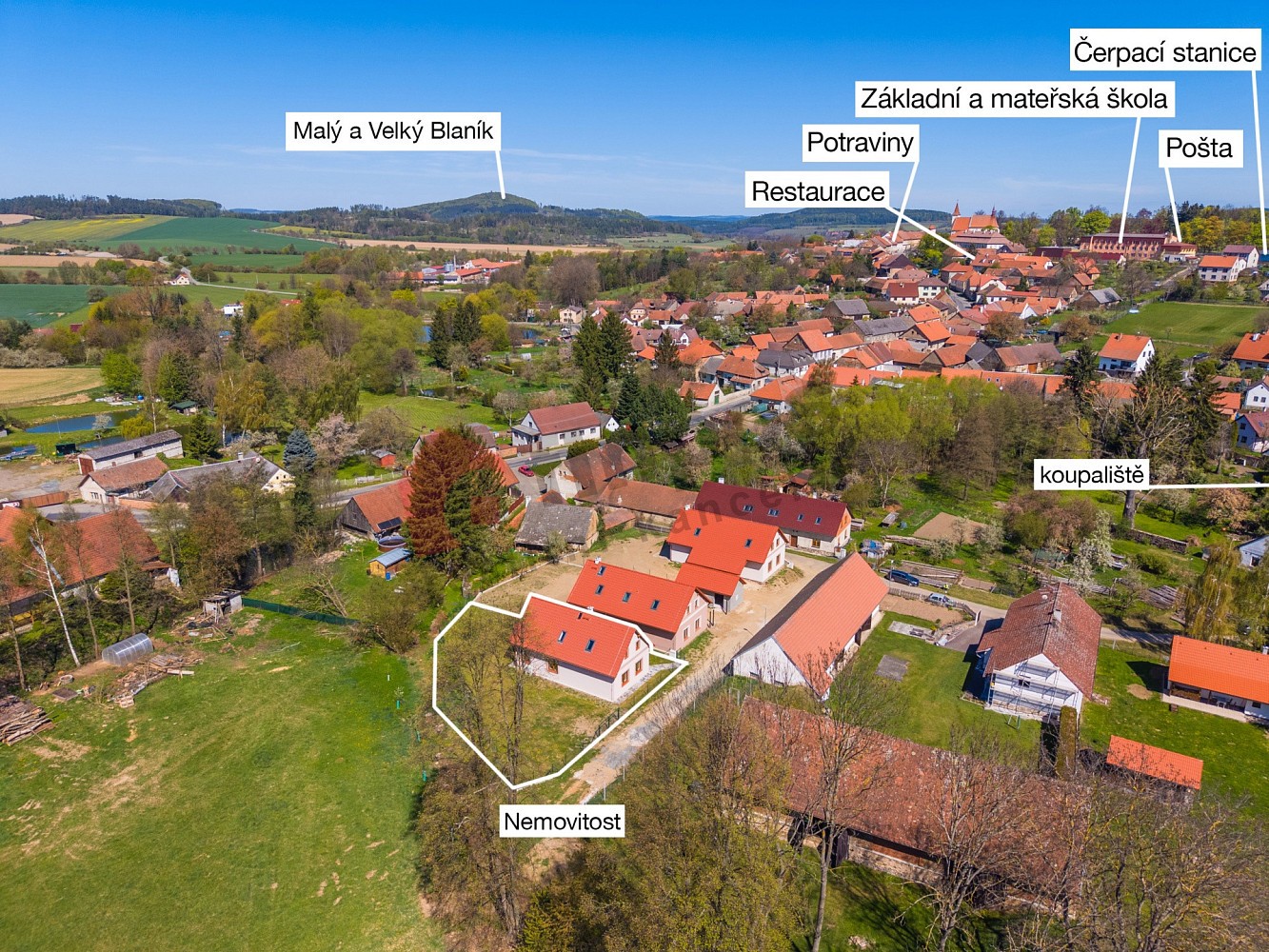 Prodej rodinný dům - Načeradec - Olešná, okres Benešov, 158 m² - 5
