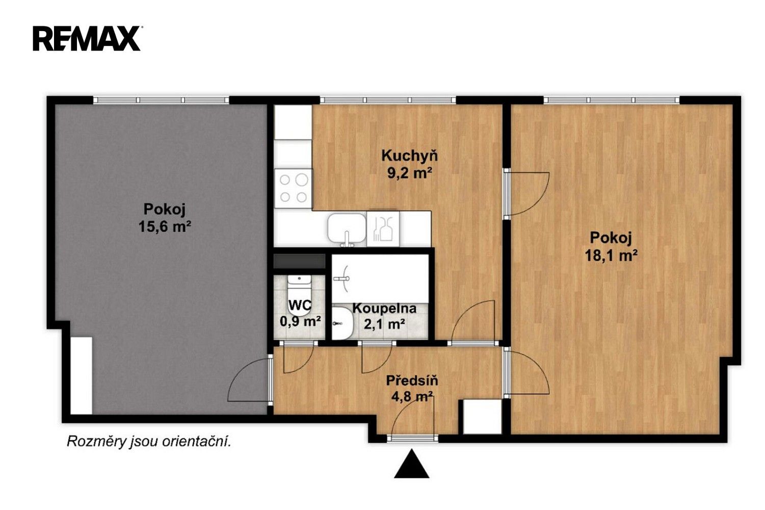 Pronájem byt 2+1 - Praha - Žižkov, okres Praha 3, Hlavní město Praha, 51 m² - 2