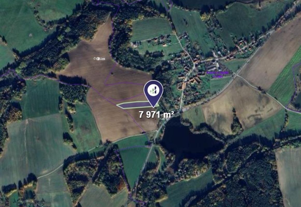 Prodej zemědělský pozemek - Kamenný Újezd, 7 971 m²