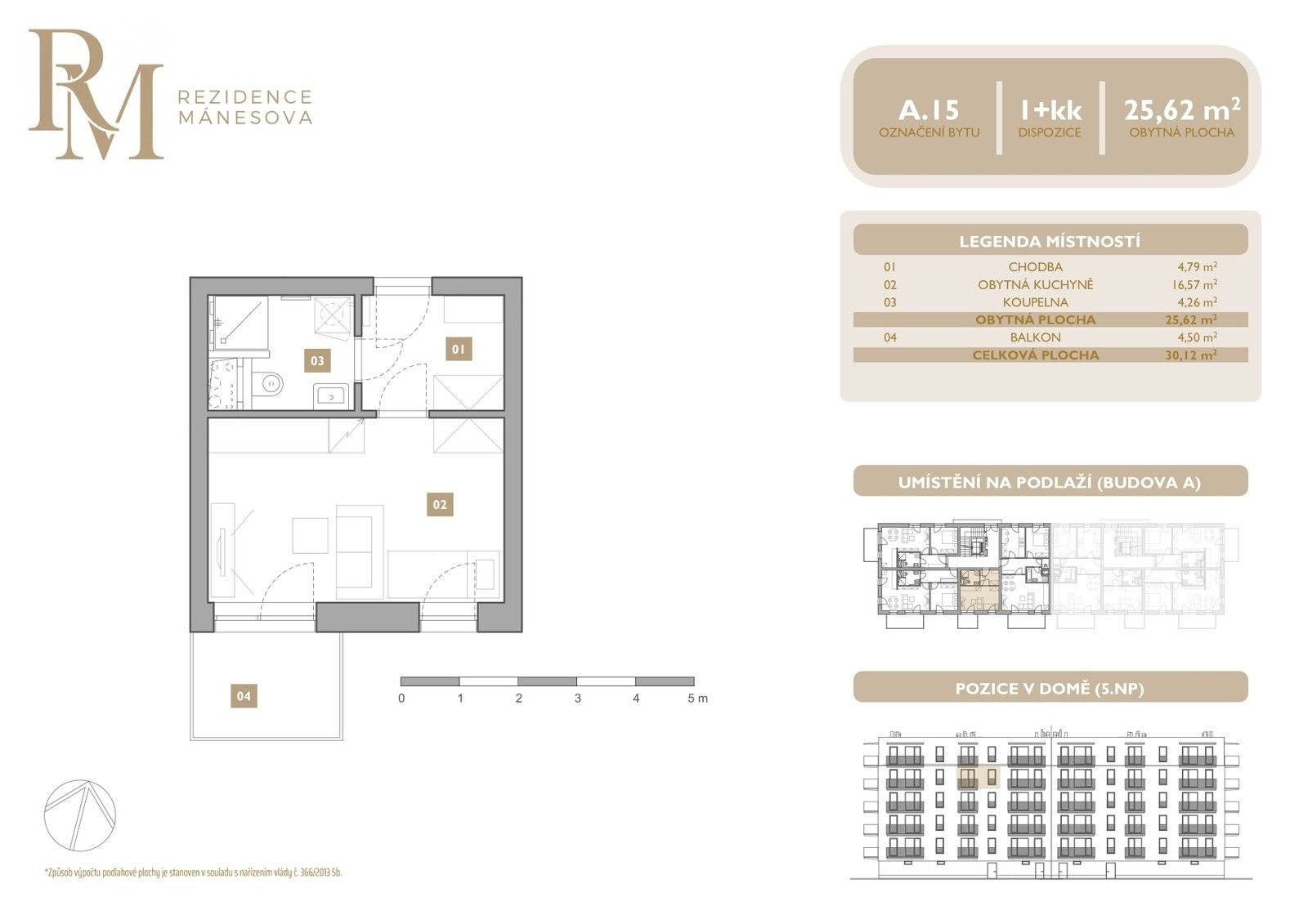 1+kk, Mánesova, Lipník nad Bečvou I-Město, 26 m² - 2