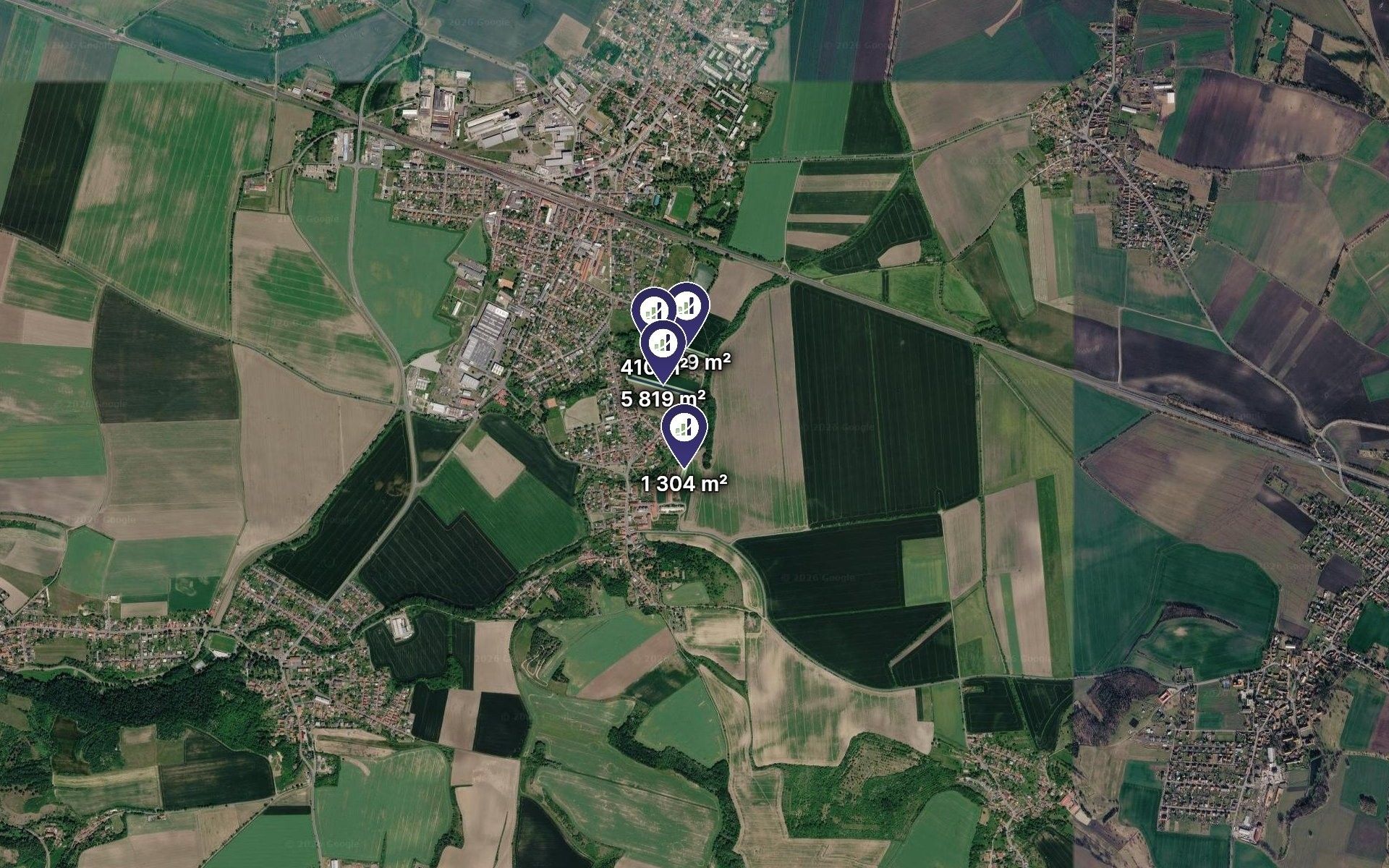 Pozemek pro bydlení · 1 645 m² · Dobřichov - 3