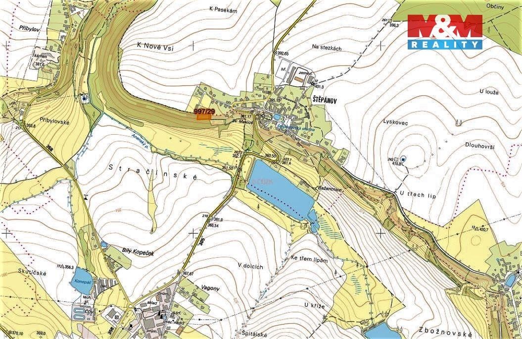 Prodej pozemek pro bydlení - Skuteč, 539 73