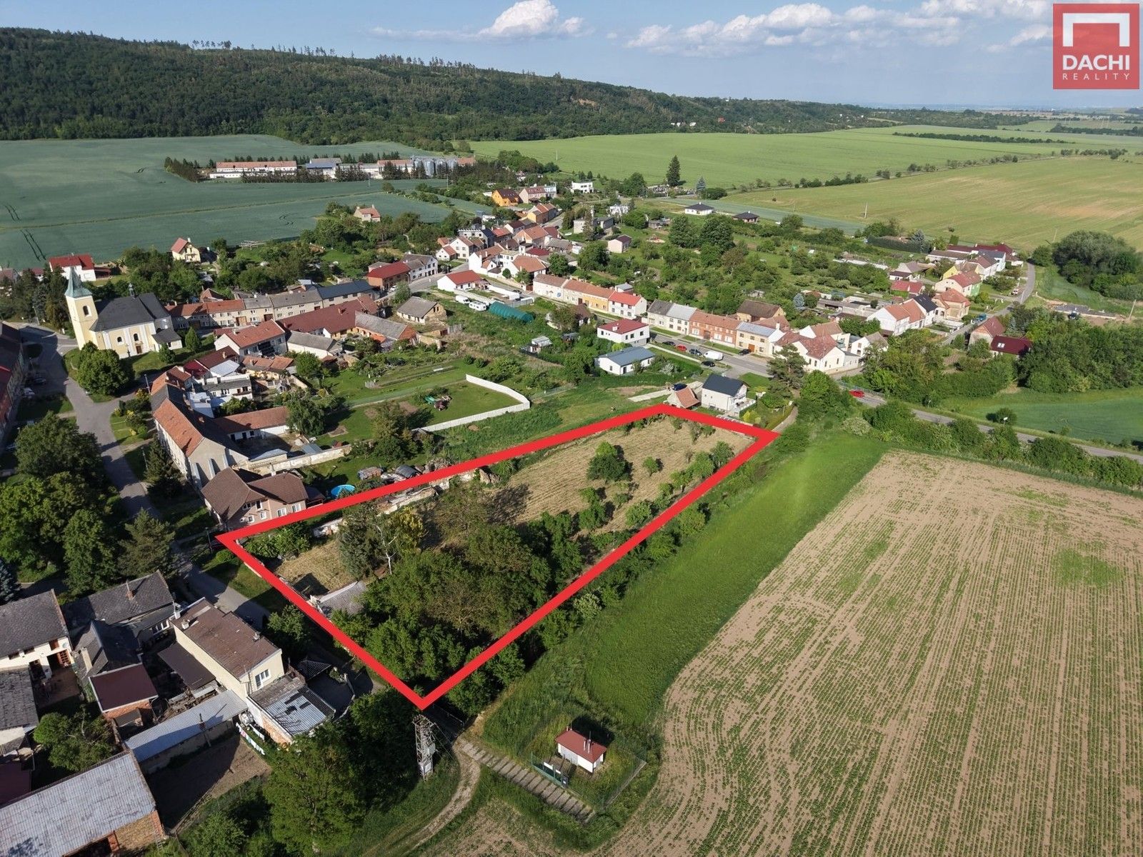 Pozemky pro bydlení, Stařechovice, 3 849 m² - 2