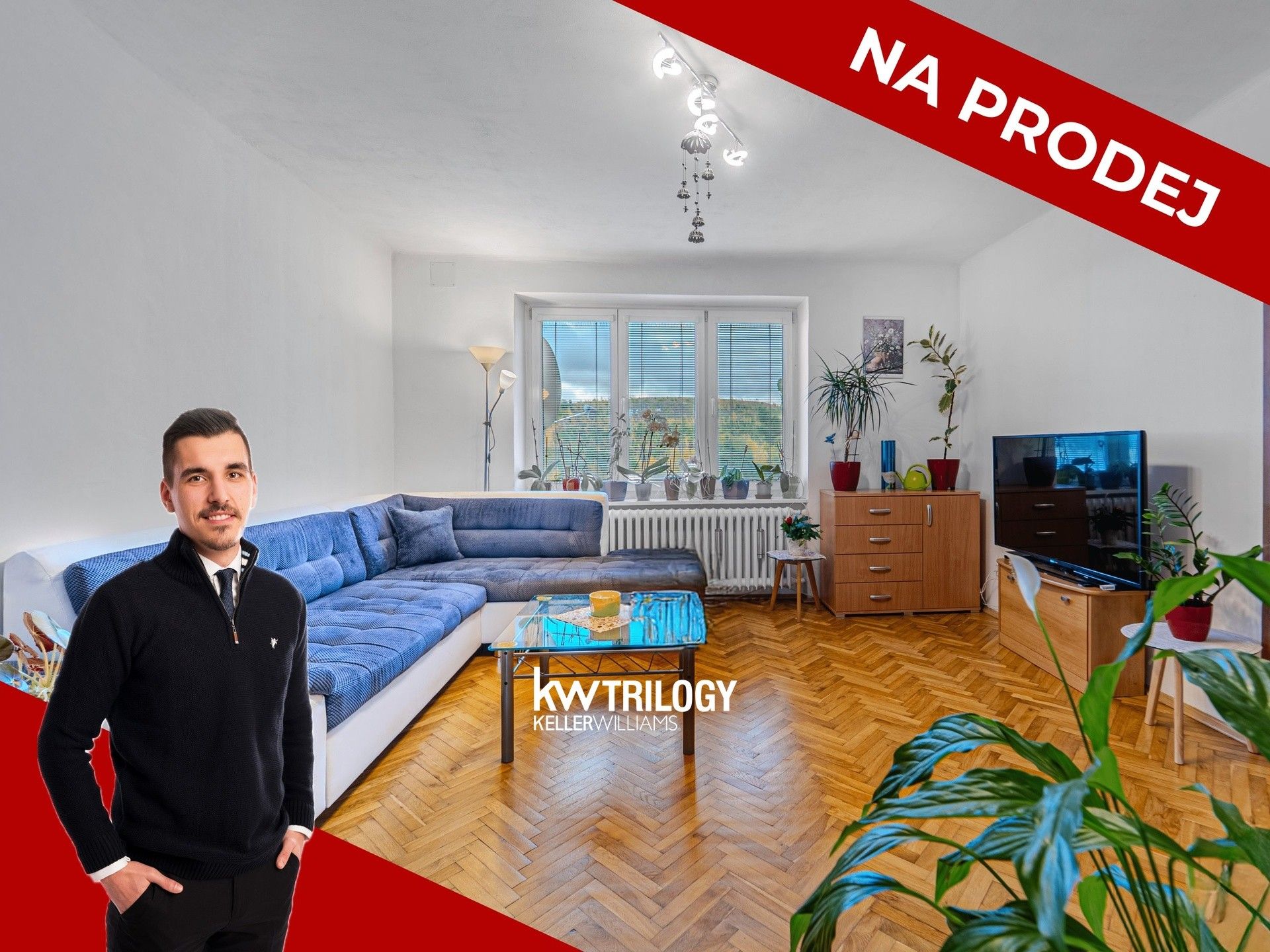 2+1, Dřevěnkov, Tuchlovice, 56 m²