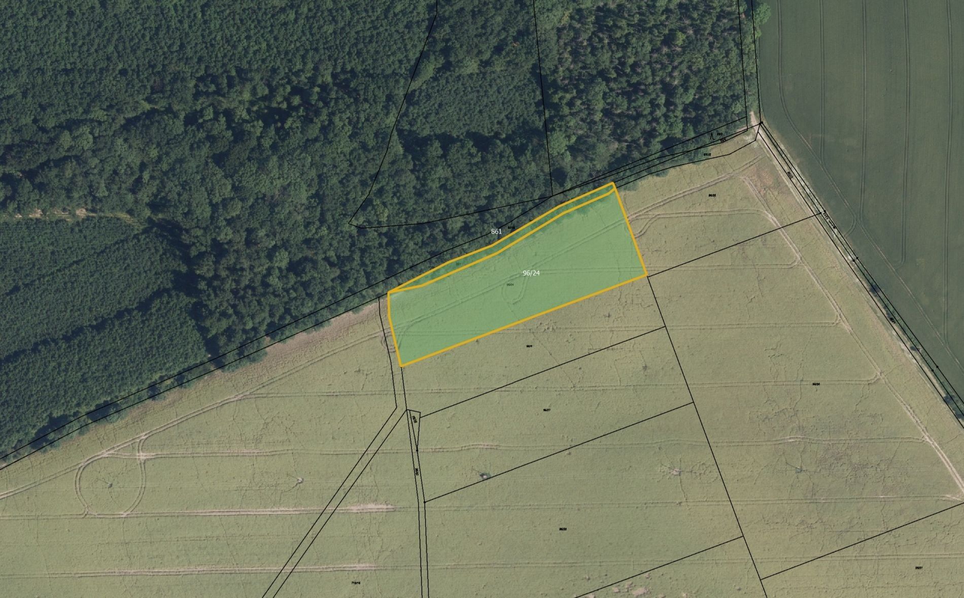 Zemědělský pozemek, 8 257 m²