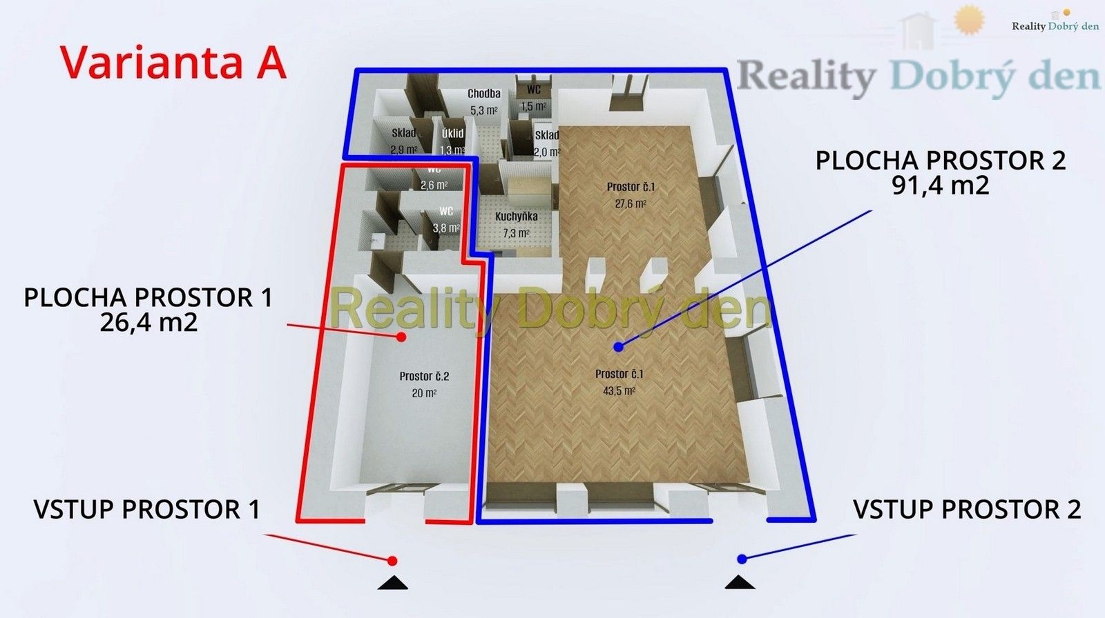 Pronájem obchodní prostory - Olomoucká, Opava Předměstí, 117 m² - 5