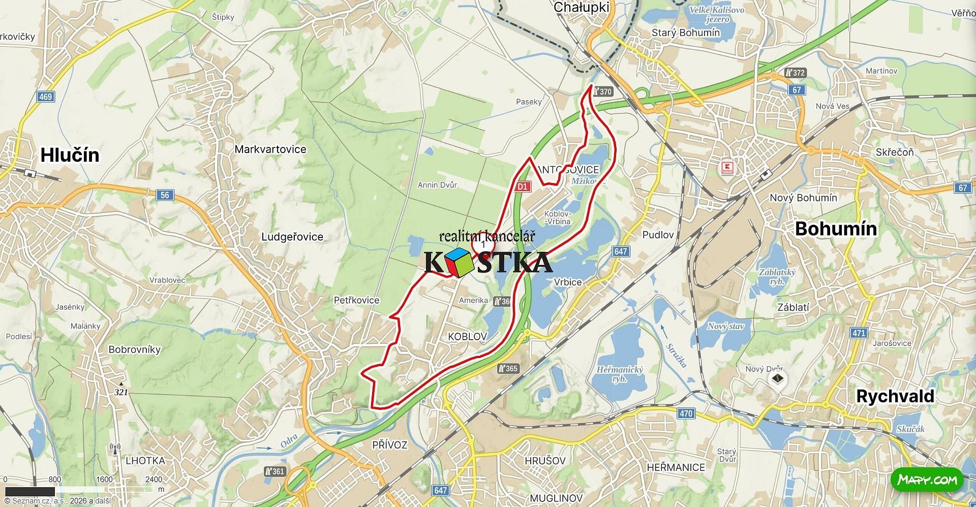 Prodej zemědělský pozemek - Ostrava - Koblov, okres Ostrava-město, Moravskoslezský kraj - 5