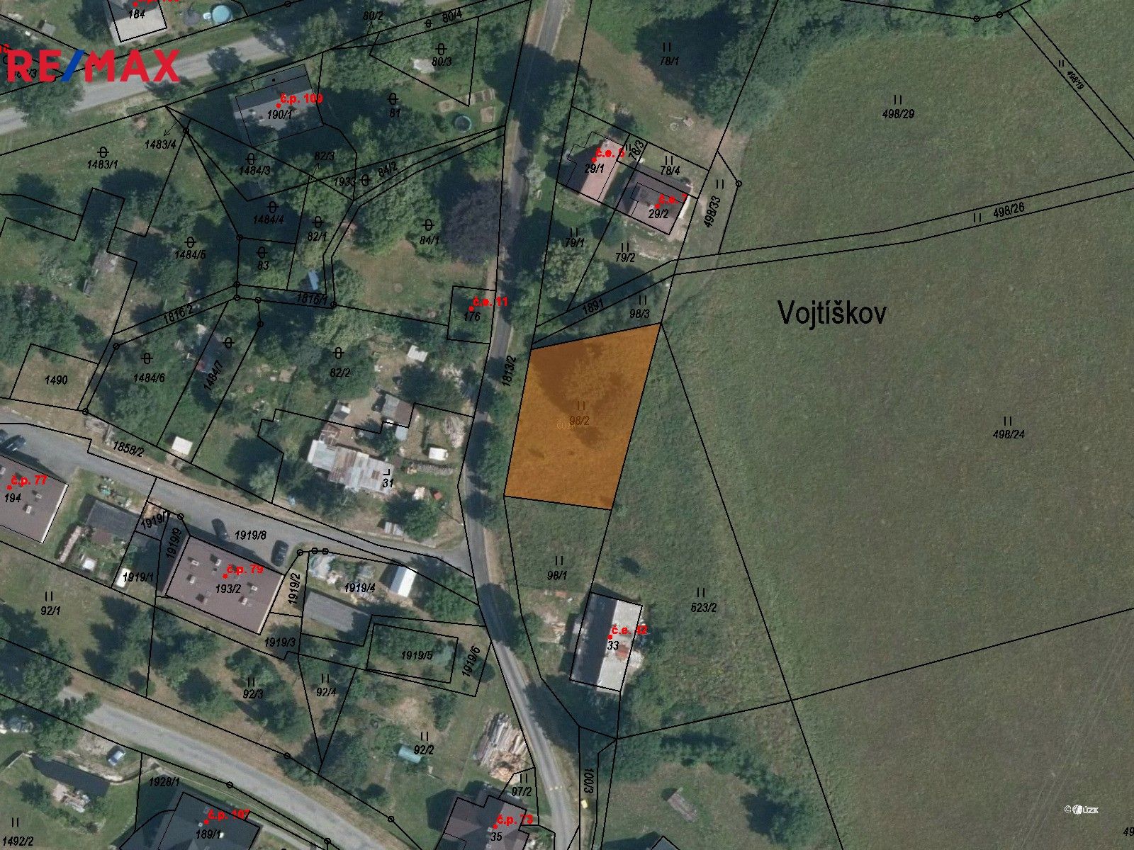 Prodej pozemek - Malá Morava, 653 m²