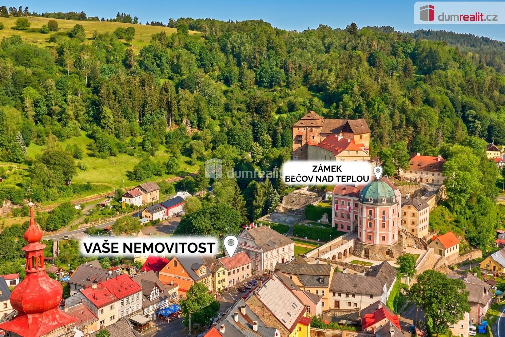 Rodinné domy, nám. 5. května, Bečov nad Teplou, 246 m² - 1