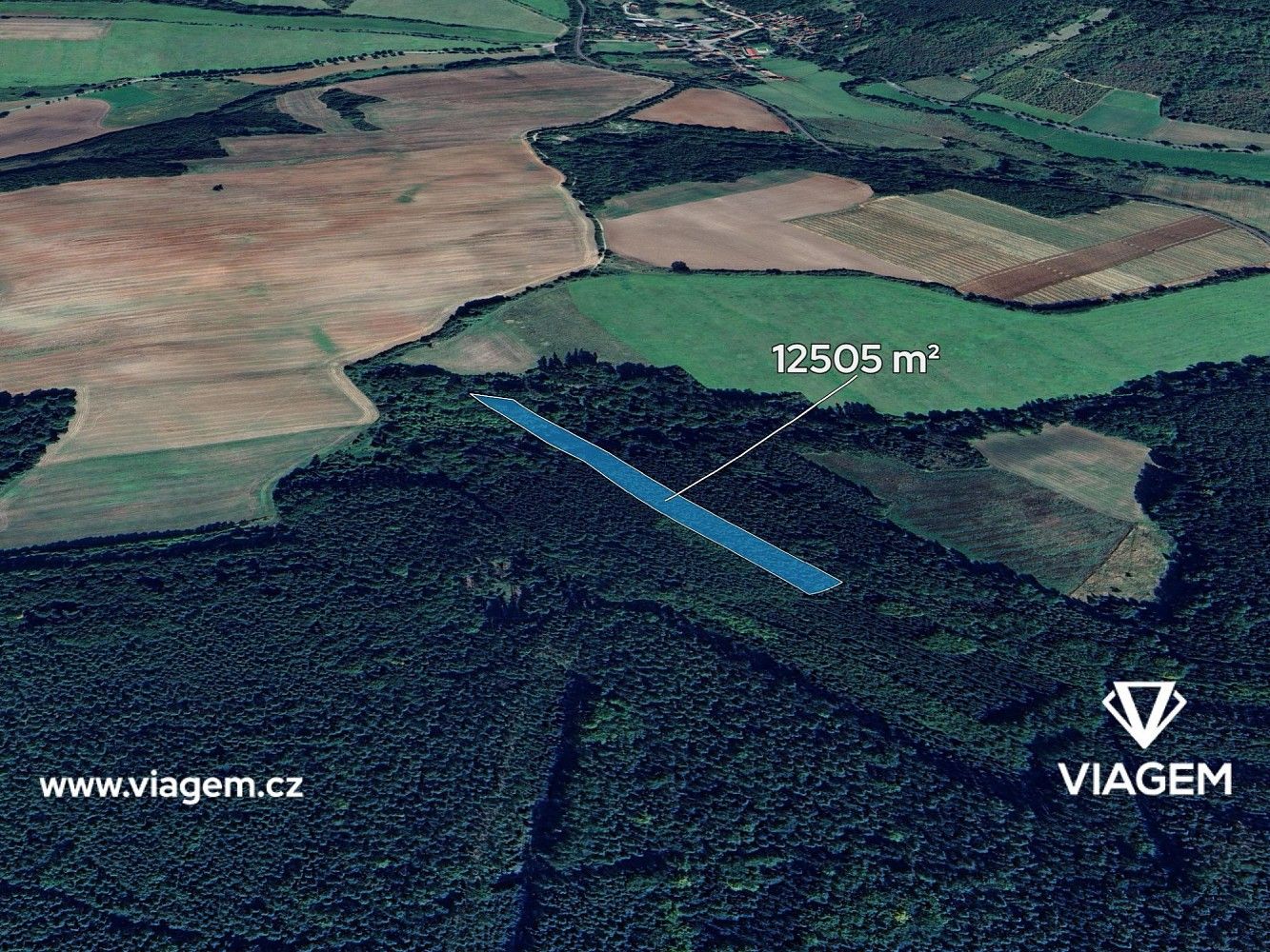 Prodej les - Pnětluky, okres Louny, Ústecký kraj - 1