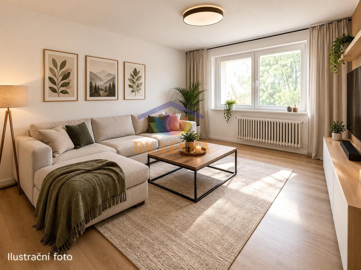 Byt 2+1, 51 m²