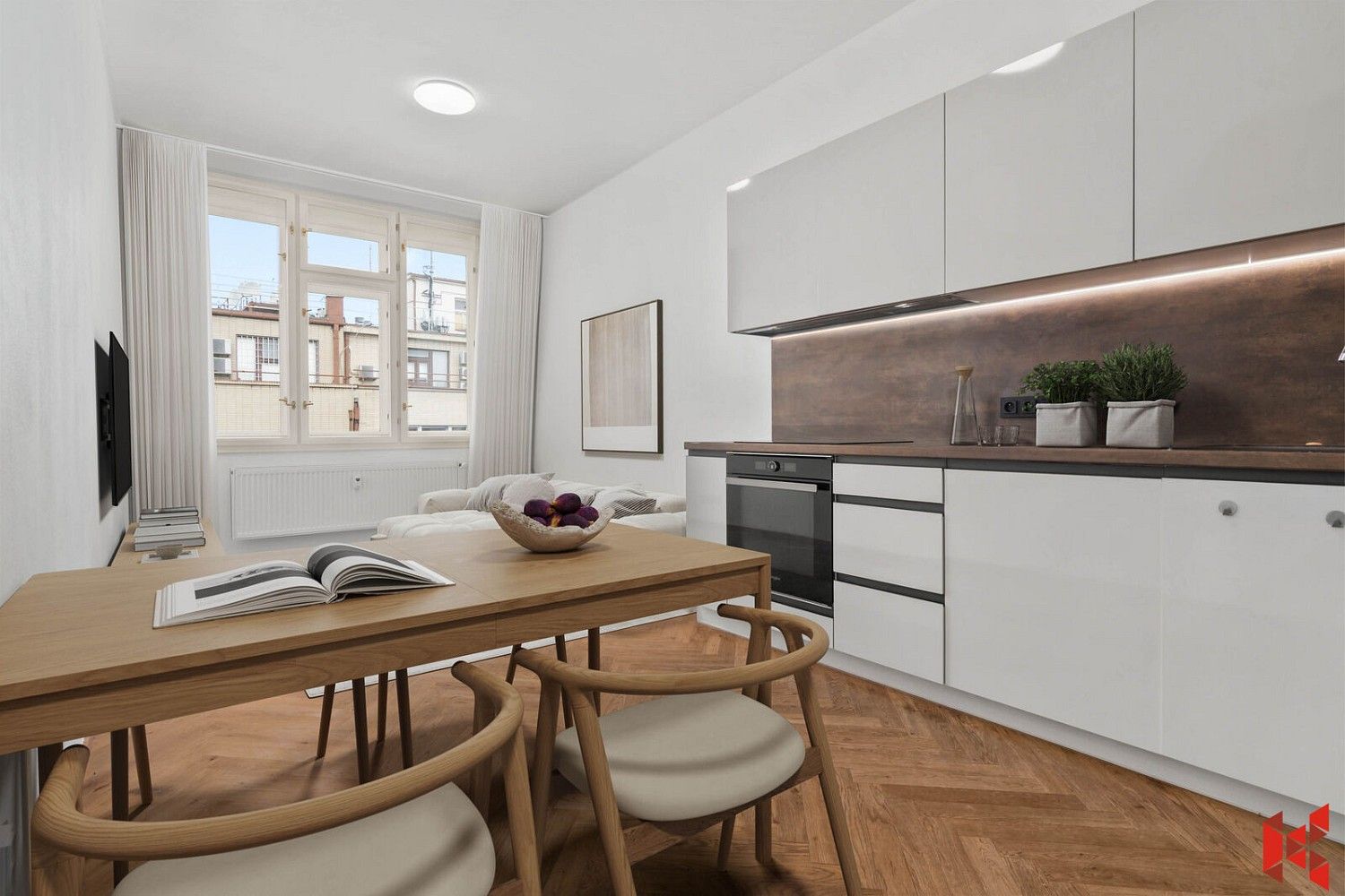 3+kk, Opletalova, Praha 1 - Nové Město, 69 m² - 1