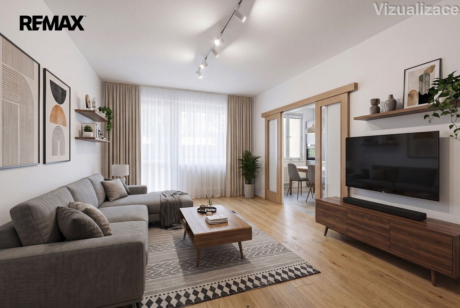 3+1, Praha - Kobylisy, okres Praha 8, Hlavní město Praha, 68 m² - 1