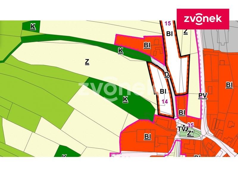 Prodej pozemek pro bydlení - Ludkovice, 1 m²