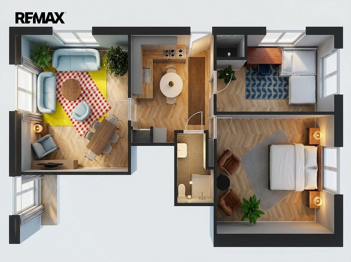 Pronájem byt 3+1 - Karlovo náměstí, Praha 2 - Nové Město, 79 m² - 5