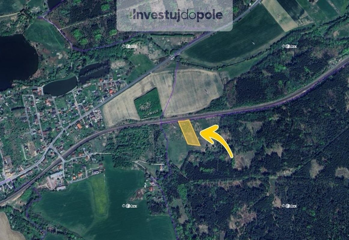 Prodej louka - Pavlovsko, Dobřív, 6 743 m²