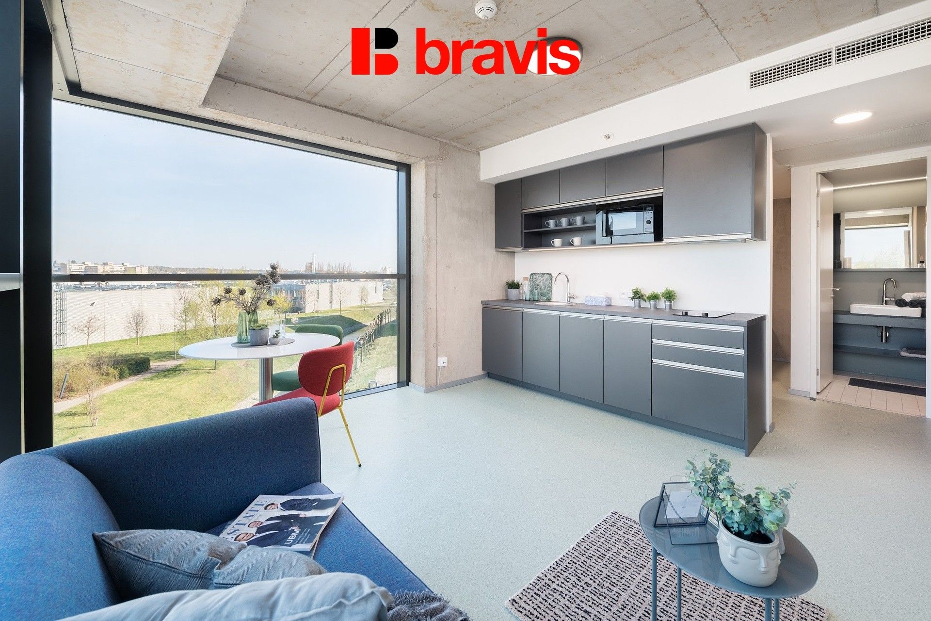 Byt 1+kk, 24 m²