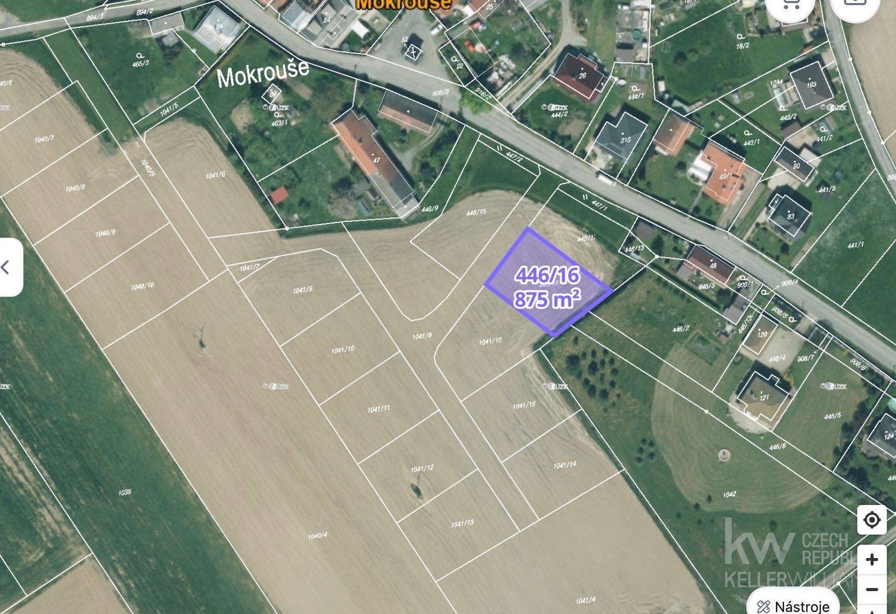 Prodej pozemek pro bydlení - Mokrouše