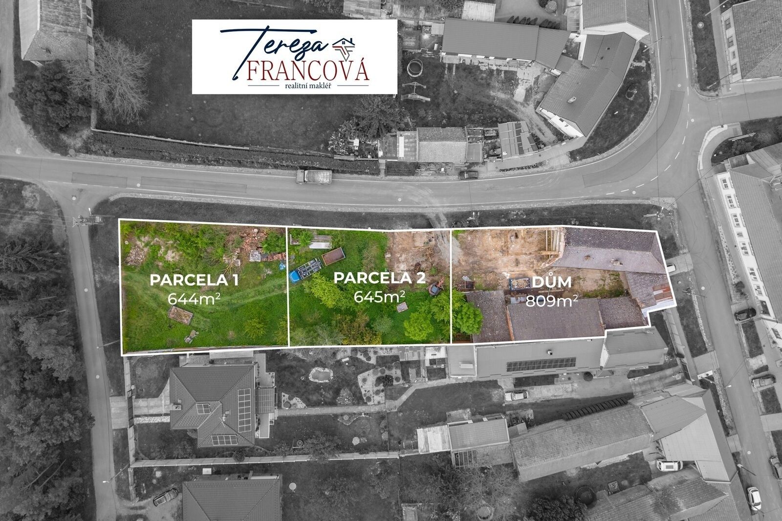 Prodej pozemek pro bydlení - Biskupice, 645 m² - 2