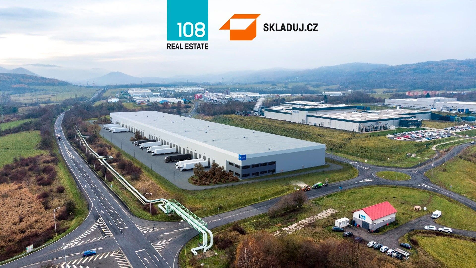 Sklady, Průmyslová 20, Klášterec nad Ohří Vernéřov, 38 800 m² - 1