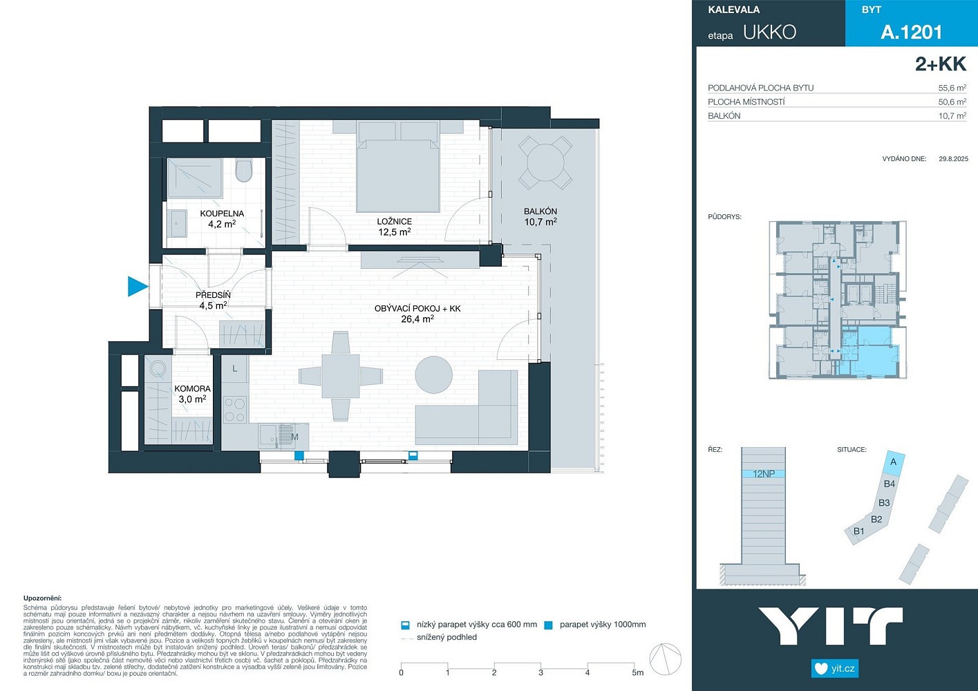 2+kk, Brno, 51 m² - 2