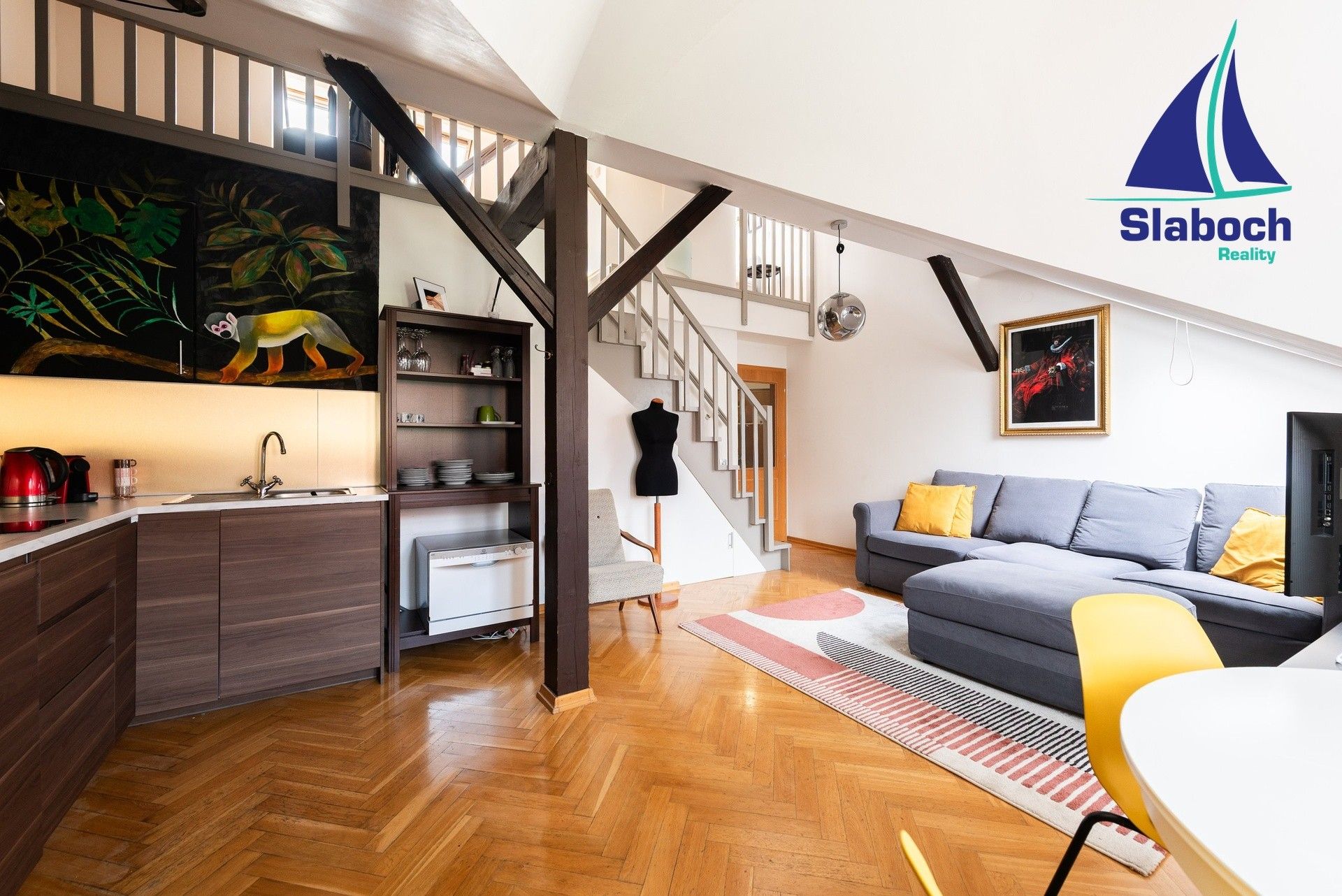 2+kk, Křižíkova 489, Praha Karlín, 56 m² - 1