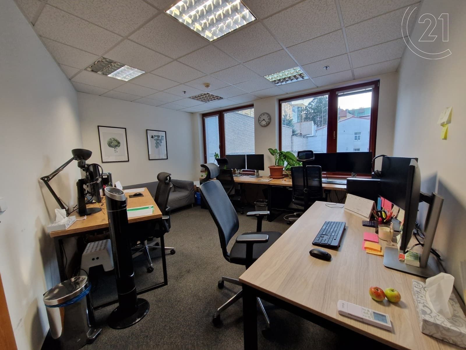 Pronájem kancelář - Táborská, Praha, 375 m²