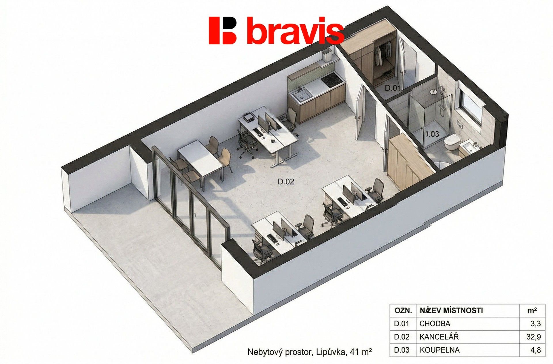 Komerční nemovitost · 41 m² · Lipůvka - 4