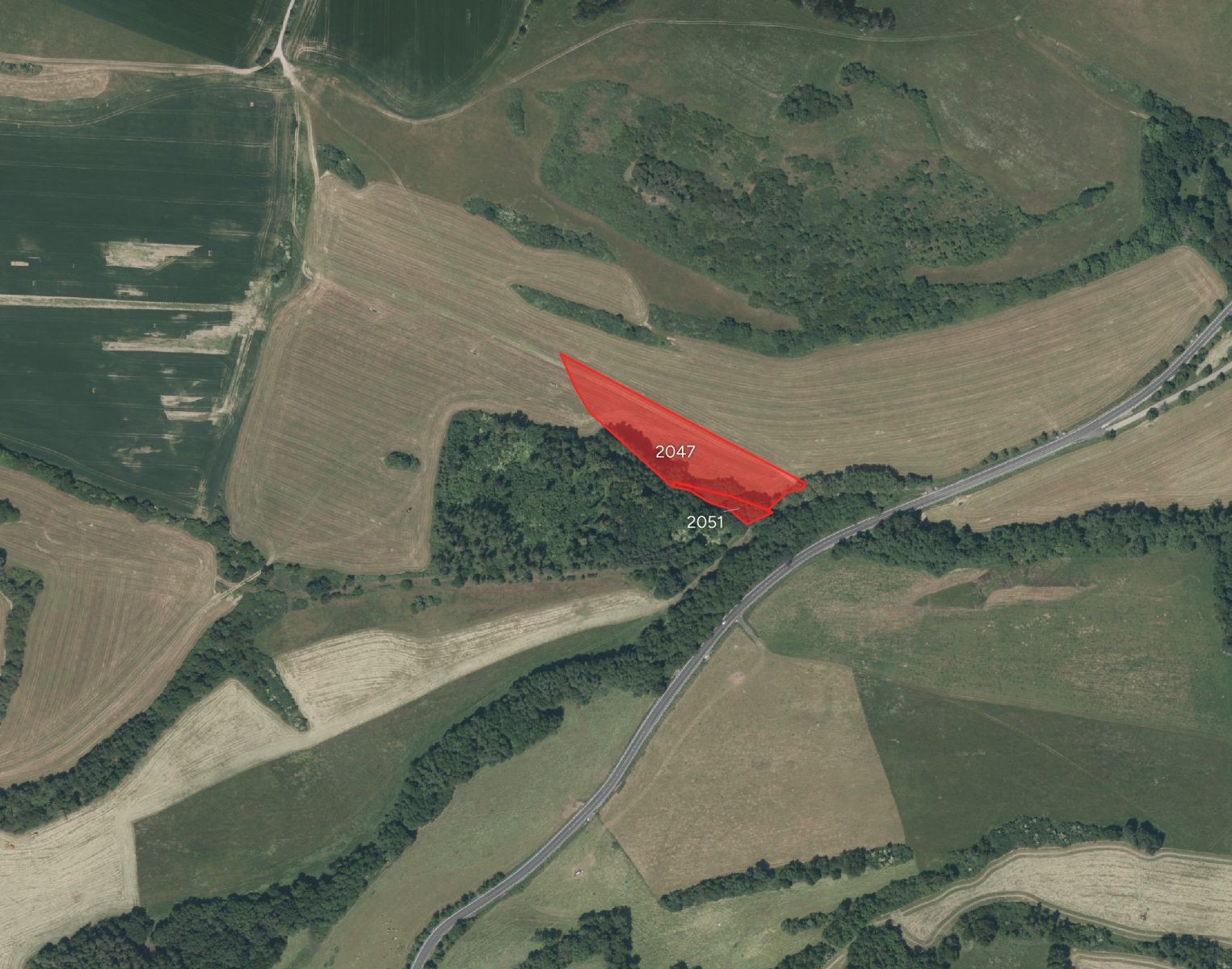 Louka, 19 953 m²