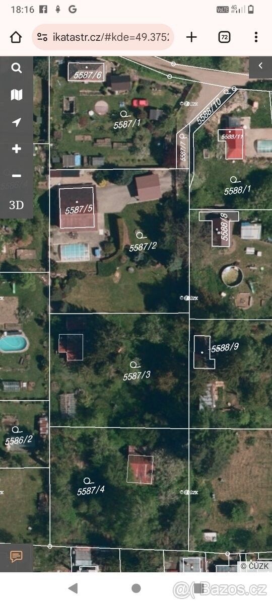 Prodej pozemek pro bydlení - Jihlava, 586 01