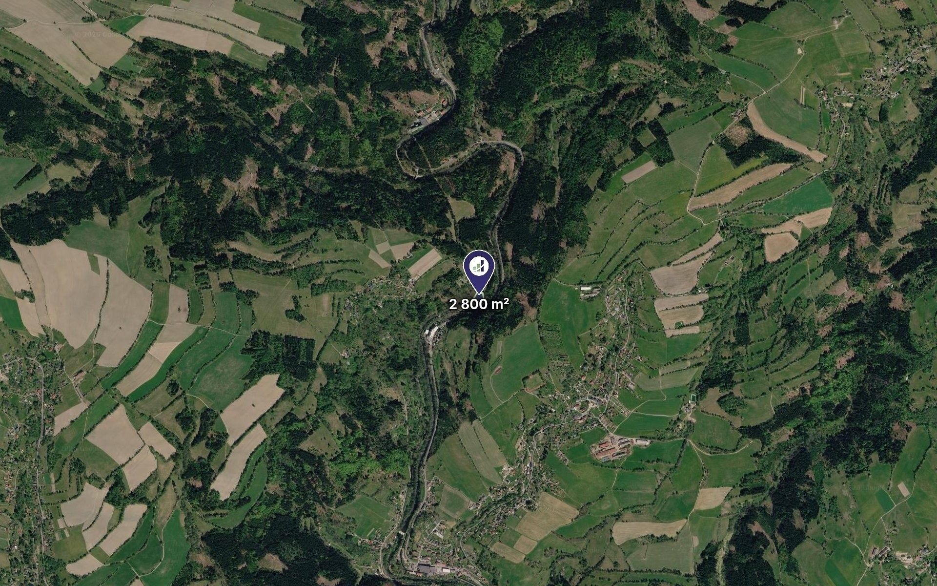 Louky, Poniklá, 2 800 m² - 2